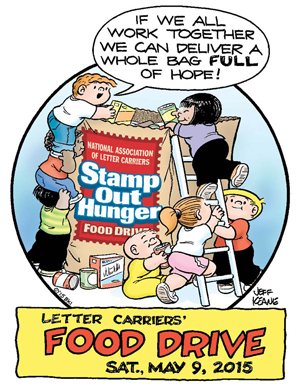 23rd annual Letter Carriers’ Food Drive: Saturday, May 9