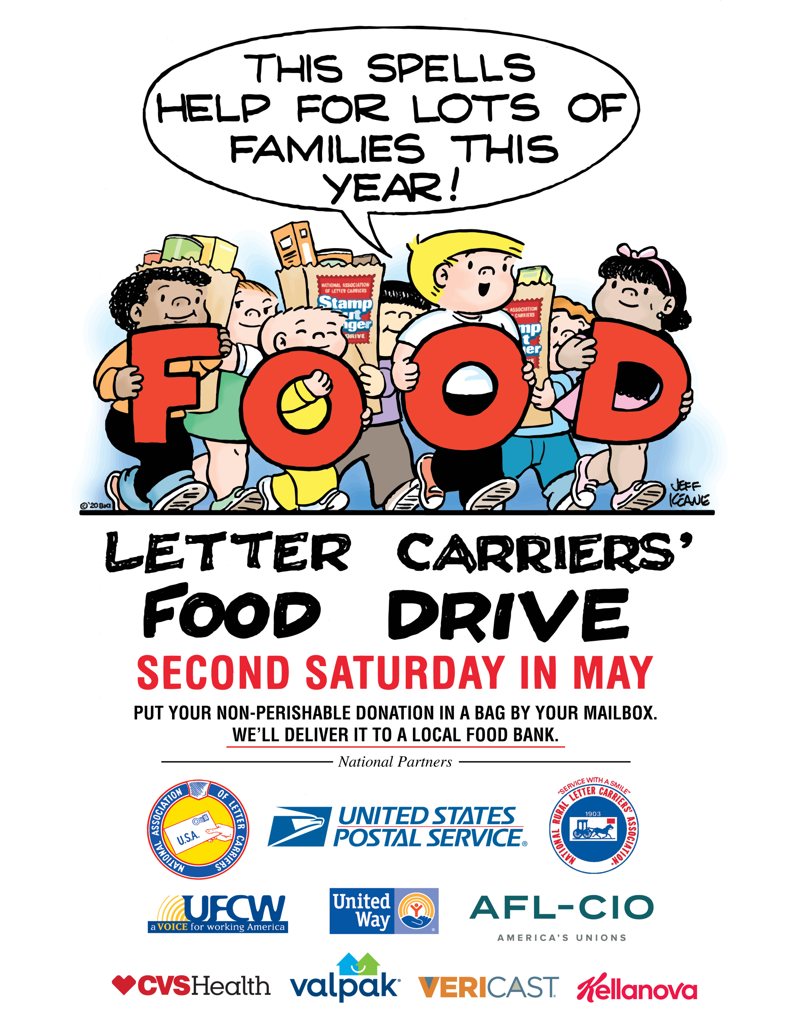 Artwork National Association of Letter Carriers AFLCIO
