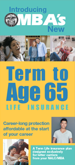 MBA Term to Age 65 Life Insurance