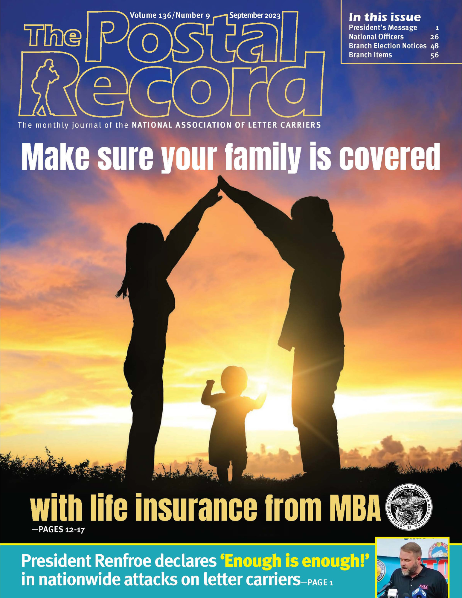 Postal Record cover