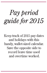 2015 Calendar Card