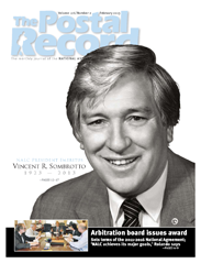 The Postal Record: February 2013 (Vol. 126, No. 2)