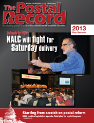 The Postal Record: March 2013 (Vol. 126, No. 3)