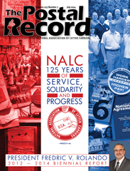 The Postal Record: July 2014 (Vol. 127, No. 7)