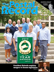 The Postal Record: November 2013 (Vol. 126, No. 11)