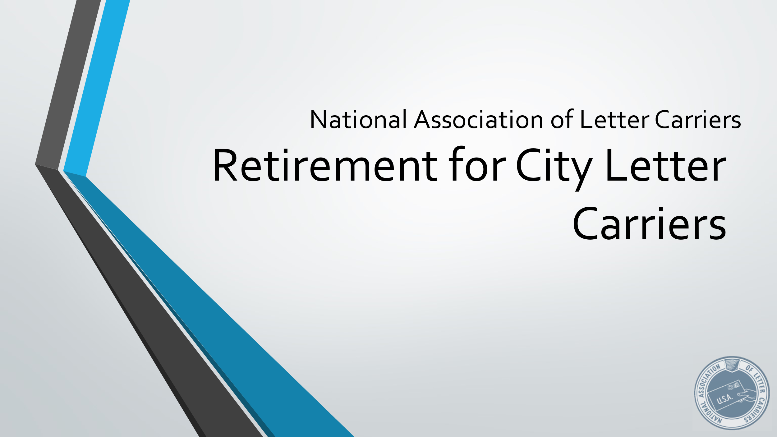 Retirement National Association of Letter Carriers AFLCIO